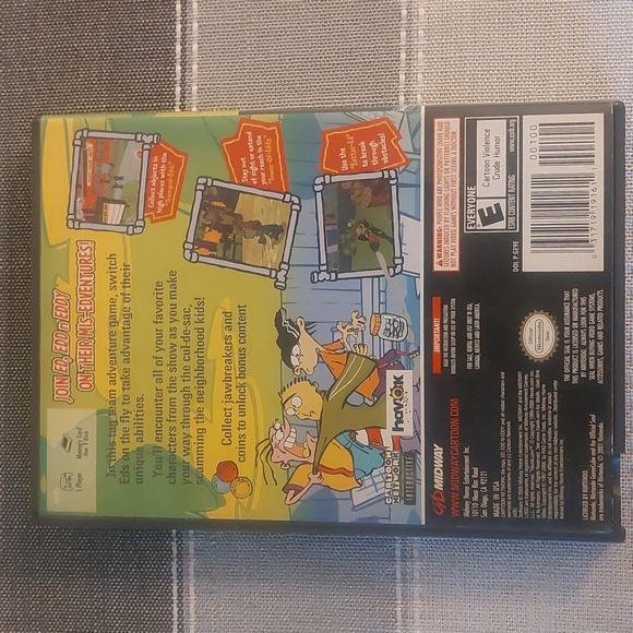 Nintendo GAMECUBE Ed,Eddie n Eddy The MIS-EDVENTURES - Picture 2 of 4